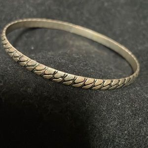 Silver bracelet